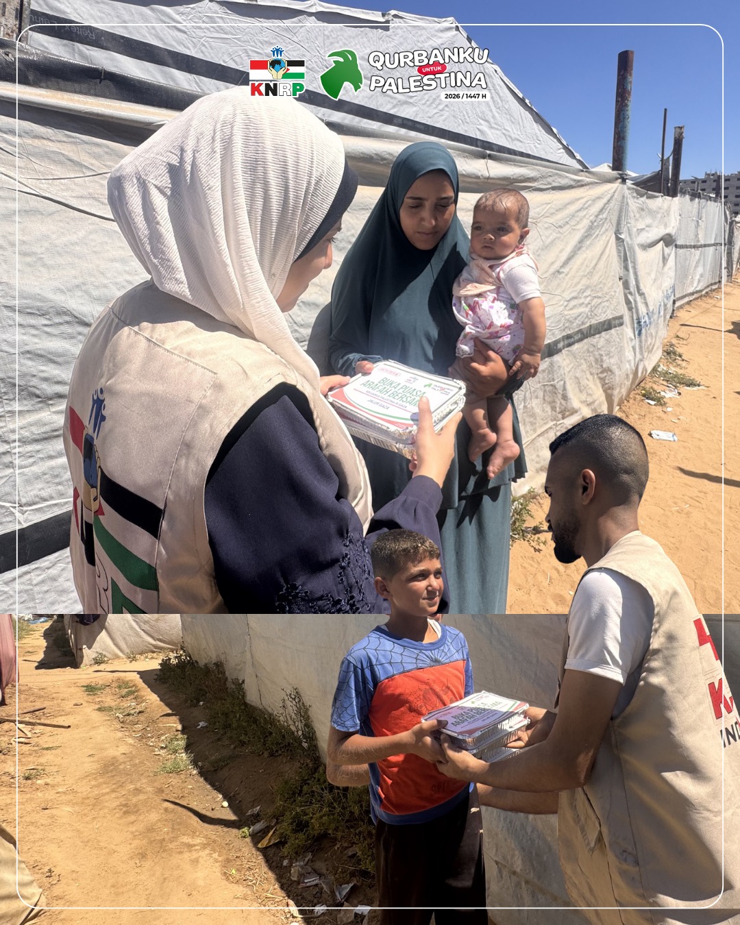 Buka Puasa Arafah untuk 17.500 Jiwa di Jalur Gaza (26 mei 2026)